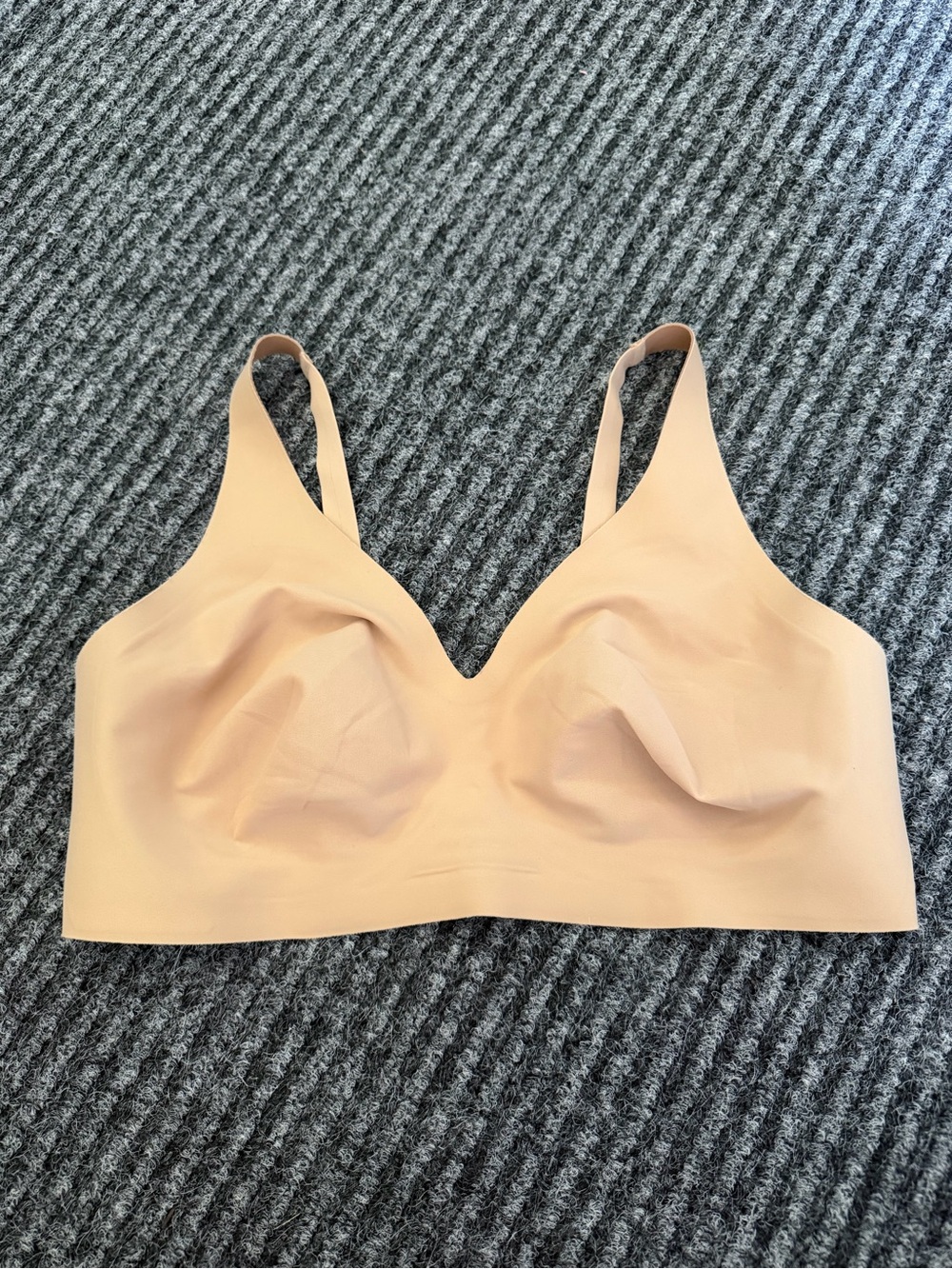 knix Wireless Soft-Cup Bra in Light Beige